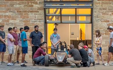 University of Texas Dallas Engineering Lab Car Science & Technology SmithGroup 
