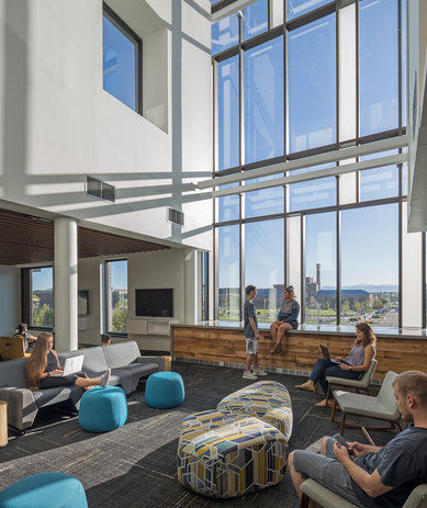 University of Colorado Denver Lola Rob Salazar Wellness Center Interior Higher Education Architecture SmithGroup 