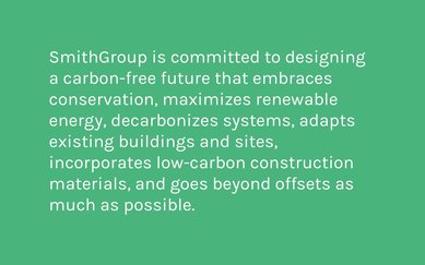 Climate Action statement SmithGroup Architecture sustainable design