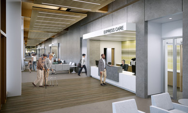 San Mateo Wellness Center Internal Rendering Health 