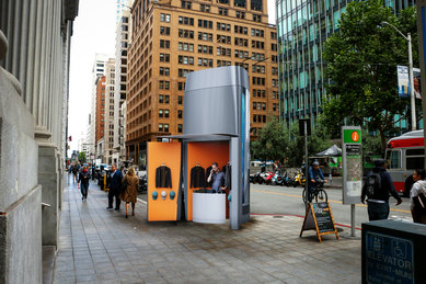 San Francisco Amenities Micro-Retail Kiosk