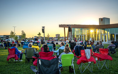 Toledo Glass City Metropark Lawn Toledo Ohio