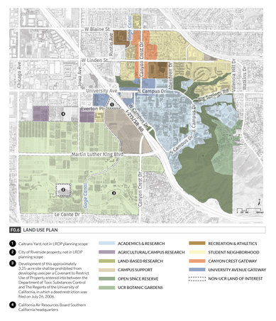 UC Riverside Strategic Plan and Land Use