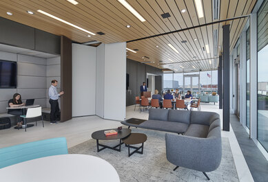 1700 K Street NW Rooftop Interior Corner Architecture Washington DC SmithGroup