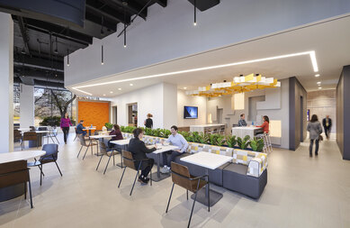 DEA Office Cafe Booth Interior Design Washington DC SmithGroup