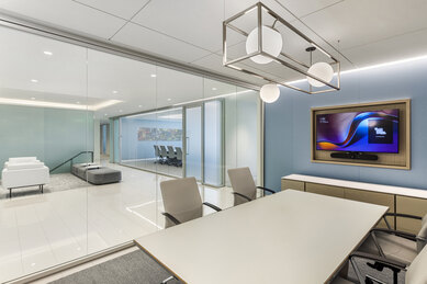 Nossaman LLP Los Angeles Meeting Space Interior Design SmithGroup