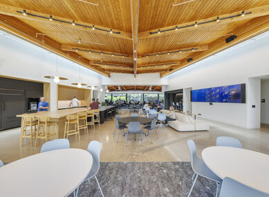 SmithGroup Phoenix Office Kitchen Cafe Interior Design 