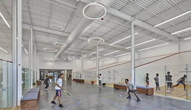 Interior photo of Racquet Up! Detroit