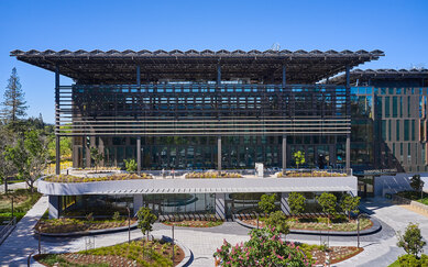 Sunnyvale Civic Center Exterior California 