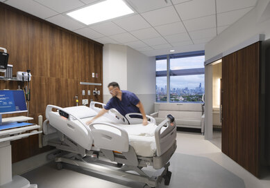 Advocate Illinois Patient Room