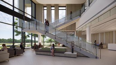 WakeMed Stair Entry