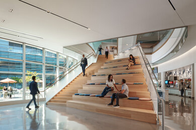 SchoolsFirst Headquarters Main Stair SmithGroup Architecture