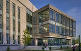 Indiana University Cyberinfrastructure Building Exterior CIB Science Technology Architecture Data Centers SmithGroup Bloomington