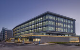 UC Irvine Center for Advanced Care Night Exterior