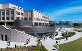 Northwestern University Luna's Pub, Kahn Pavilion and Cohen Lawn