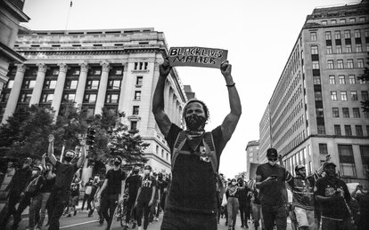 Black Lives Matter protest Washington, D.C. Demonstration Street Unrest Buildings Nation's Capital Street SmithGroup