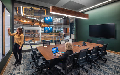 promega corporation Interior conference room smithgroup science and technology Architecture