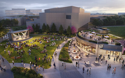 Northwestern University Cohen Lawn and Campus Pub SmithGroup