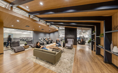 GoDaddy Clubhouse SmithGroup Interior Design Phoenix