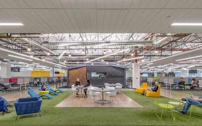 GoDaddy Gilbert Open Office SmithGroup Interior Design Phoenix
