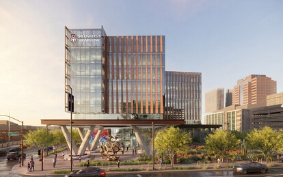 University of Arizona Medical Innovations Building Reaches Topping Out Milestone