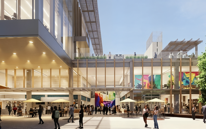 Thousand Oaks Downtown Development Exterior Plaza Rendering
